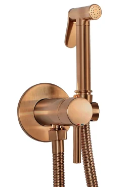 Rea Robinet De Bidet Loop Lungo Brush Copper* Robinet De Bidet