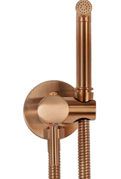 Rea Robinet De Bidet Loop Lungo Brush Copper* Robinet De Bidet