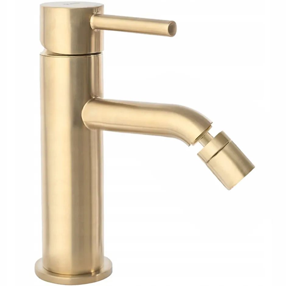 Rea Robinet De Bidet Lungo Brush Gold* Robinet De Bidet