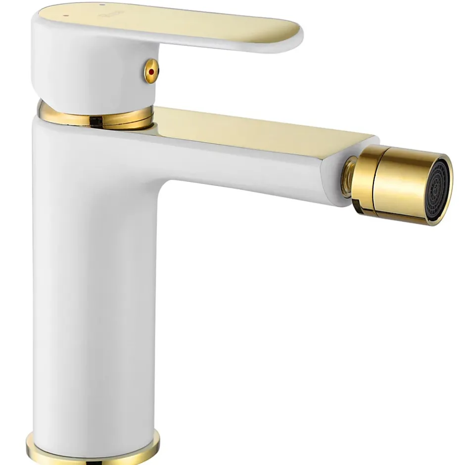 Rea Robinet De Bidet My1805-9Wg Bloom White/Gold