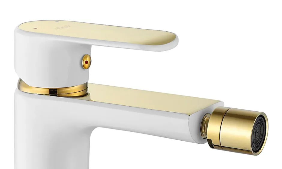 Rea Robinet De Bidet My1805-9Wg Bloom White/Gold