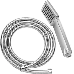 Kibath Robinet de douche monocommande VERCO avec finition chromée brillante en laiton