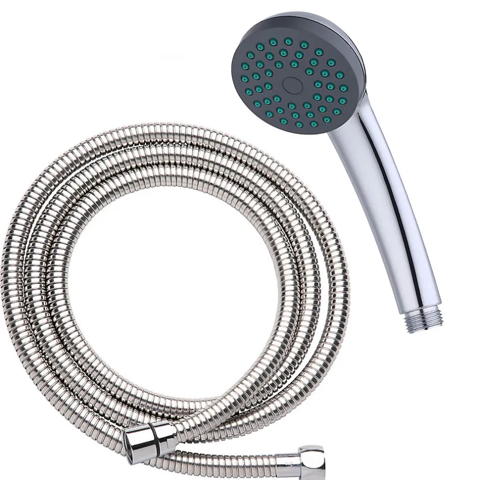 Kibath Robinet de douche monocommande PIN avec finition chromée brillante en laiton* Robinet De Douche