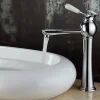 Kroos Robinet de lavabo à poignée unique, finition en chrome