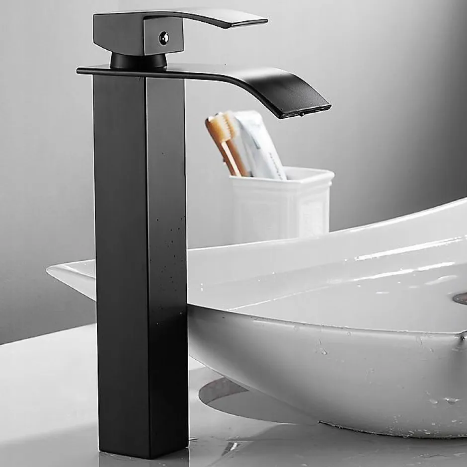 Rea Robinet De Lavabo Calani Lotus High Black