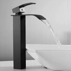 Rea Robinet De Lavabo Calani Lotus High Black