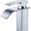 Cecipa Max Robinet de Lavabo Cascade, Mitigeur de Lavabo, Robinet de Salle de Bain, Lave-mains Monocommande* Robinet Lavabo Et Vasque