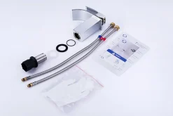 Cecipa Max Robinet de Lavabo Cascade, Mitigeur de Lavabo, Robinet de Salle de Bain, Lave-mains Monocommande* Robinet Lavabo Et Vasque