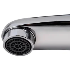 Helloshop26 Robinet de lavabo chrome toilette salle
