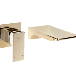 Rea Robinet De Lavabo Encastré Mason Gold