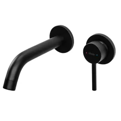 Rea Robinet De Lavabo Encastré Js-W021B Owen Black* Robinet Lave-Mains