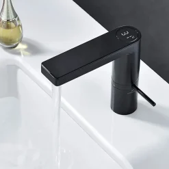 Rea Robinet de lavabo Amar LCD black low* Robinet Lave-Mains
