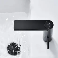 Rea Robinet de lavabo Amar LCD black low* Robinet Lave-Mains