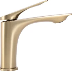 Rea Robinet de lavabo Avalon brushed gold low