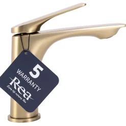 Rea Robinet de lavabo Avalon brushed gold low