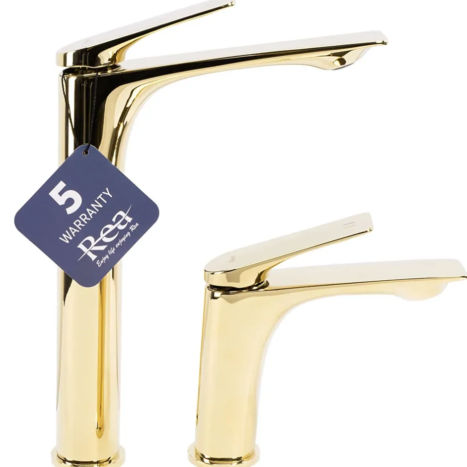 Rea Robinet de lavabo Avalon gold low
