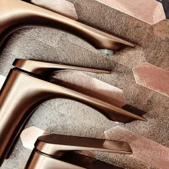 Rea Robinet De Lavabo Avalon Low Brush Copper