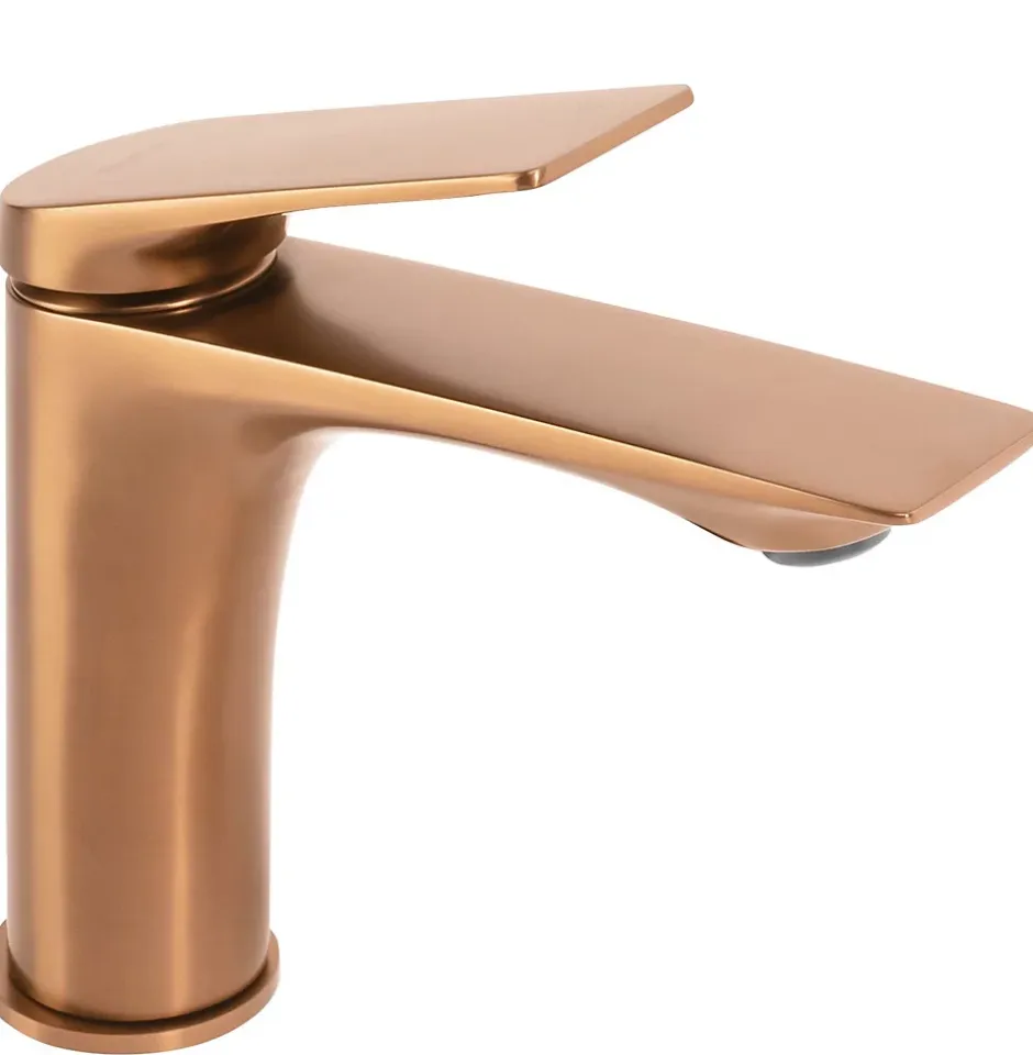 Rea Robinet De Lavabo Avalon Low Brush Copper