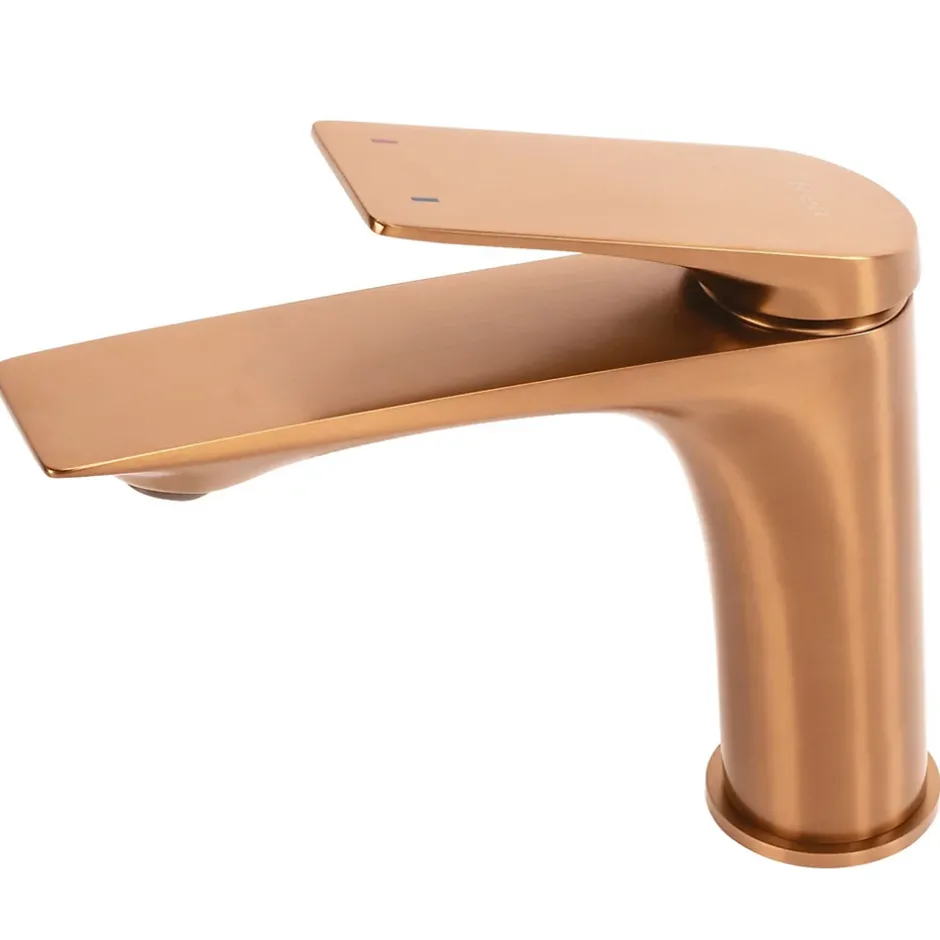 Rea Robinet De Lavabo Avalon Low Brush Copper