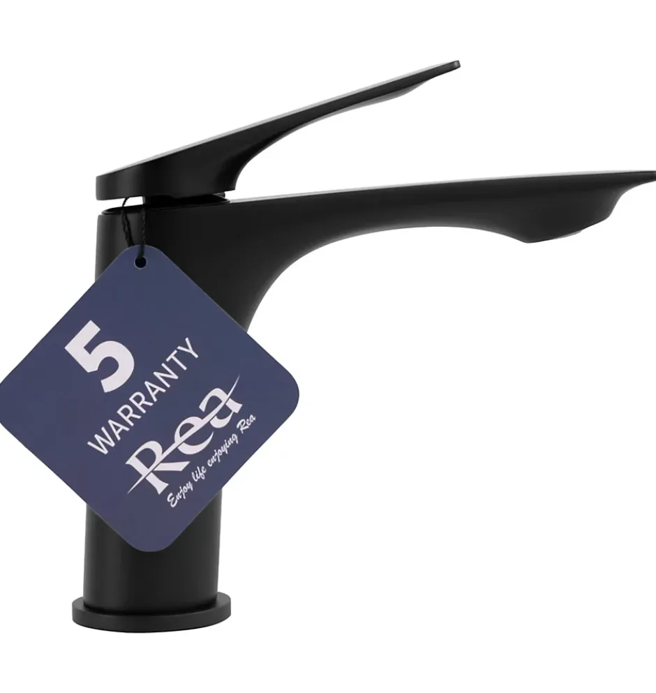 Rea Robinet de lavabo Avalon black low* Robinet Lave-Mains