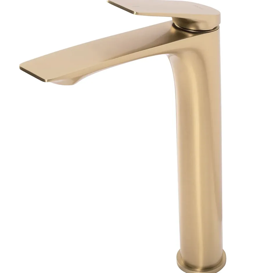 Rea Robinet de lavabo Avalon brushed gold high* Robinet Lave-Mains
