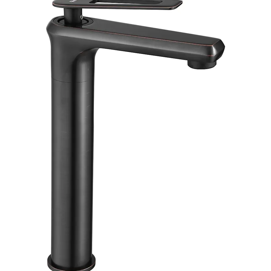 Rea Robinet de lavabo Blade old black high