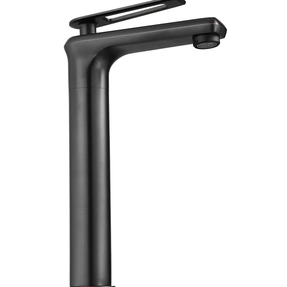 Rea Robinet de lavabo Blade old black high