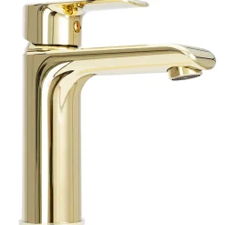 Rea Robinet de lavabo Bloom gold low* Robinet Lave-Mains