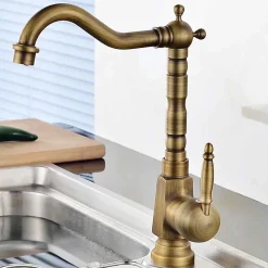 Rea Robinet de lavabo Bona old gold high