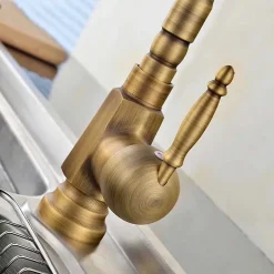 Rea Robinet de lavabo Bona old gold high