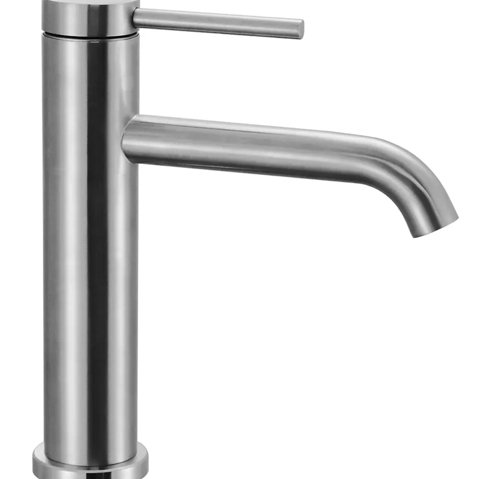Rea Robinet de lavabo Clif brush nickel low* Robinet Lave-Mains