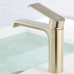 Rea Robinet de lavabo Hass gold low
