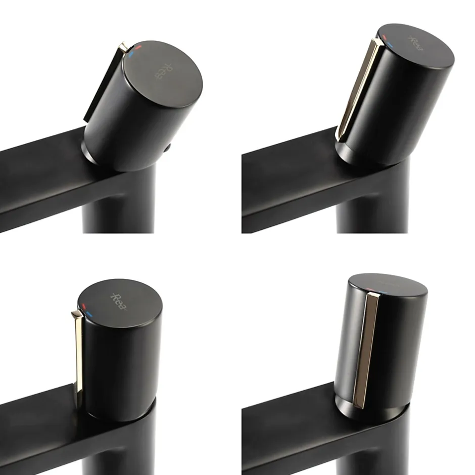 Rea Robinet de lavabo Icon black low* Robinet Lave-Mains