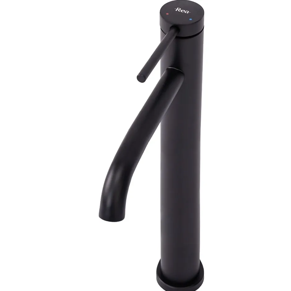 Rea Robinet De Lavabo Js-B311-1B Clif High Black* Robinet Lave-Mains