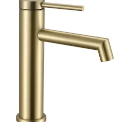 Rea Robinet De Lavabo Js-B310Bg Foss Low Brush Gold
