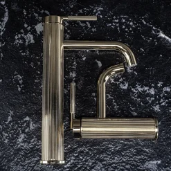Rea Robinet De Lavabo Js-B348G Argon Low Gold* Robinet Lave-Mains