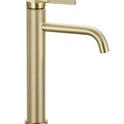 Rea Robinet De Lavabo Js-B348-1Bg Argon High Brush Gold