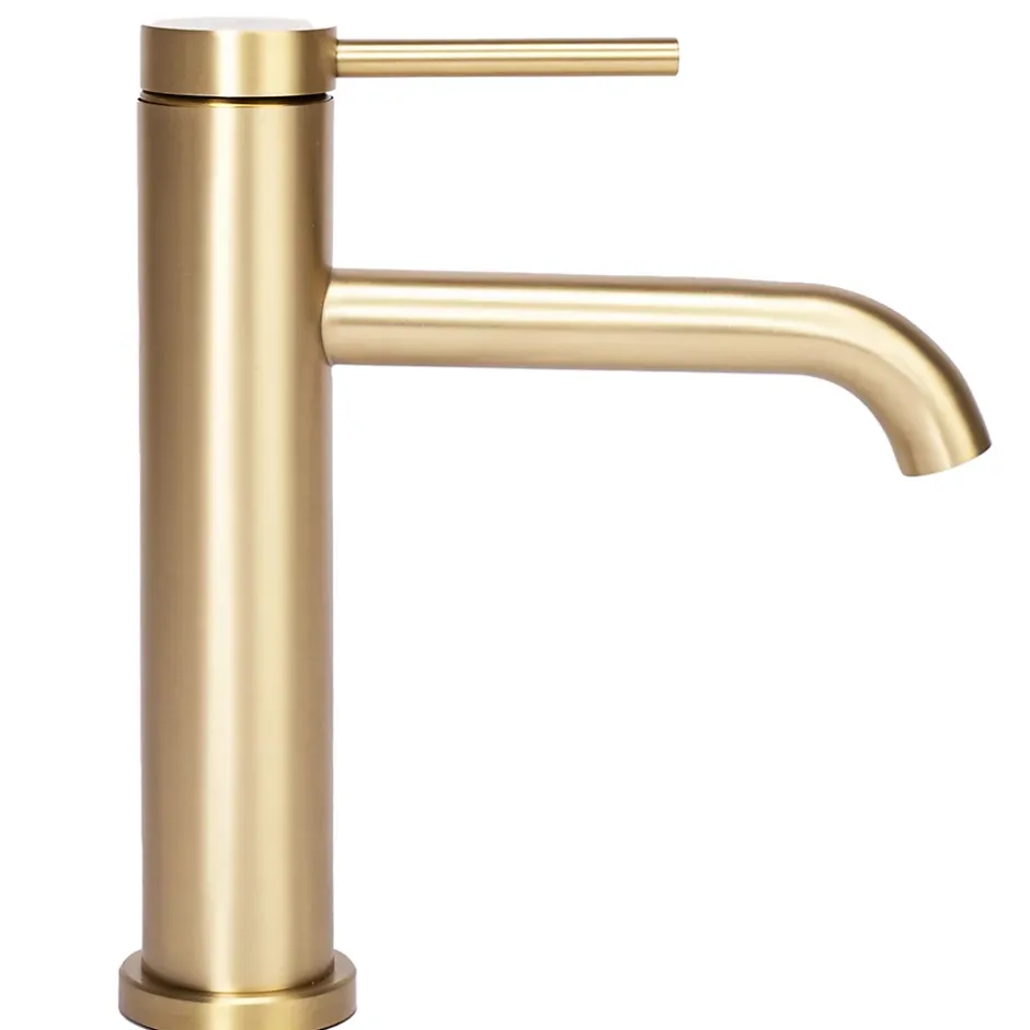 Rea Robinet De Lavabo Js-B311Bg Clif Low Brush Gold