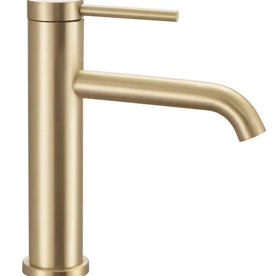 Rea Robinet De Lavabo Js-B311Bg Clif Low Brush Gold