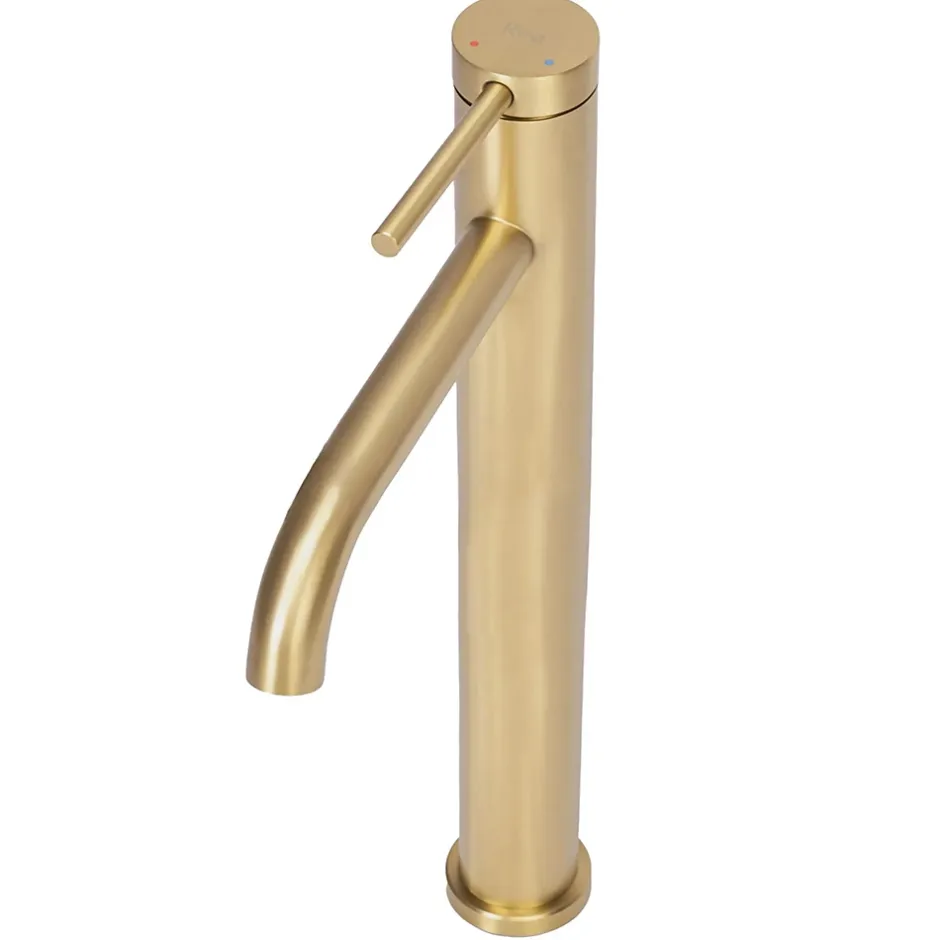 Rea Robinet De Lavabo Js-B311-1Bg Clif High Brush Gold