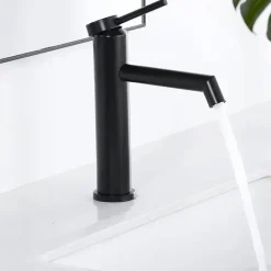 Rea Robinet De Lavabo Js-B310B Foss Low Black