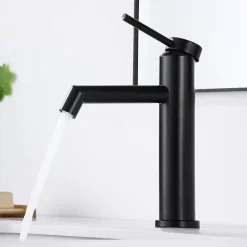 Rea Robinet De Lavabo Js-B310B Foss Low Black