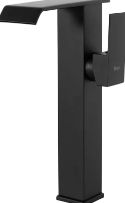 Rea Robinet de lavabo Kent black mat high* Robinet Lave-Mains