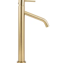 Rea Robinet de lavabo Level brush gold high* Robinet Lave-Mains