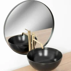 Rea Robinet de lavabo Lugano slim gold high