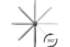 Rea Robinet de lavabo Lugano slim chrome high* Robinet Lave-Mains