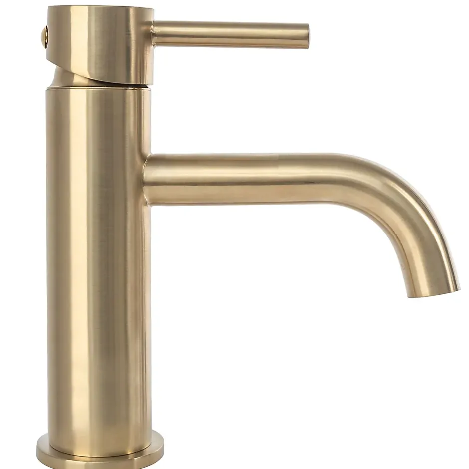 Rea Robinet de lavabo Lungo lungo gold brush