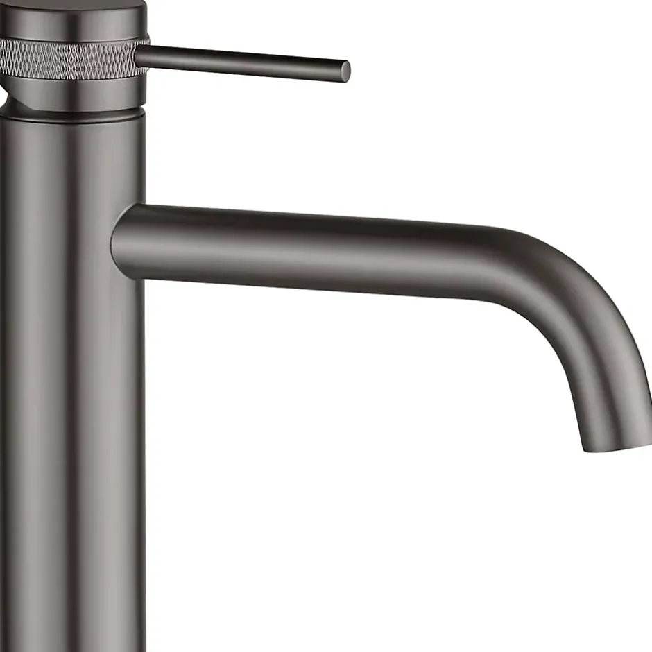 Rea Robinet De Lavabo Lungo Grip High Titanium* Robinet Lave-Mains