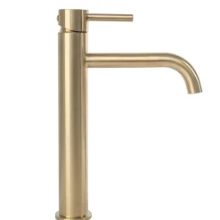 Rea Robinet De Lavabo Lungo High Brush Gold