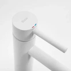 Rea Robinet de lavabo Lungo white high* Robinet Lave-Mains